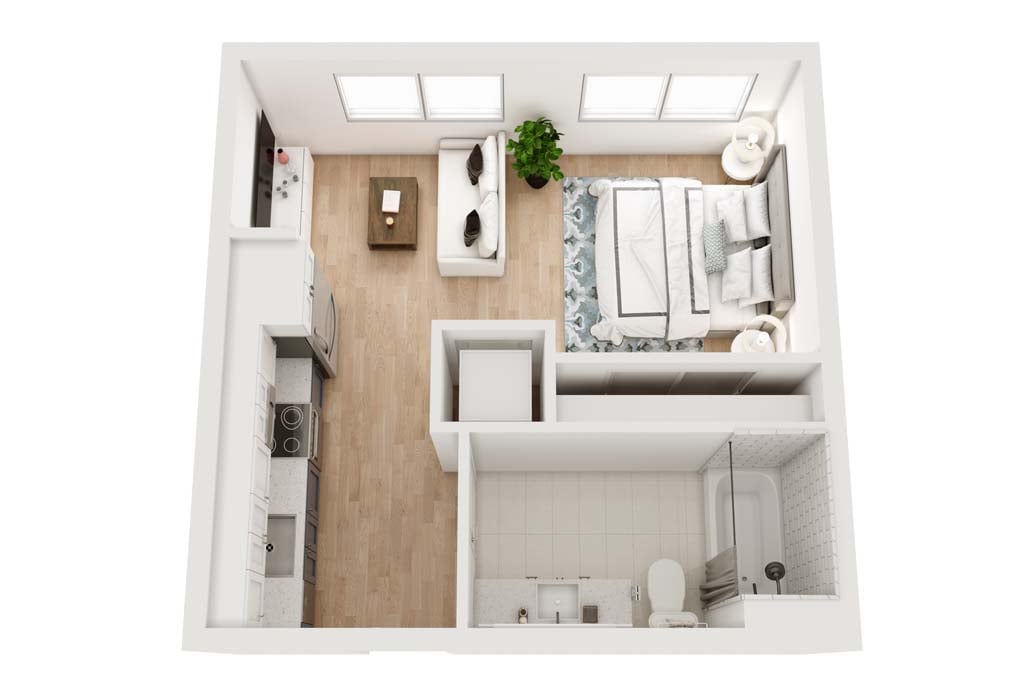 Floor plan layout diagram for 0A